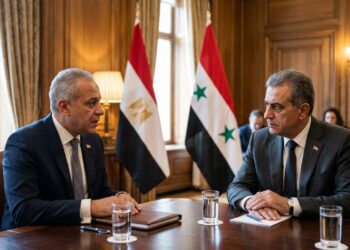 اجتماع دبلوماسي رفيع يناقش شروط مصرية للسفير السوري في القاهرة.