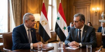 اجتماع دبلوماسي رفيع يناقش شروط مصرية للسفير السوري في القاهرة.