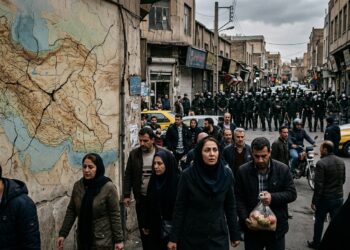 خريطة إيران توضح تحديات النظام الإيراني الداخلية والخارجية