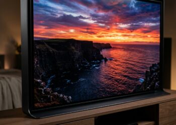 شاشة QD OLED بدقة 4K من سامسونج ديسبلاي تعرض ألوانًا حيوية وتباينًا عميقًا.